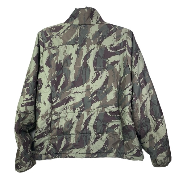 the North Face camo print medium weight zip up jacket L - Picture 2 of 15